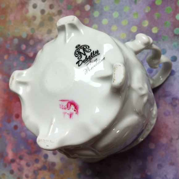 DEBELLY Blue and White Porcelain Pitcher - Picture 3 of 3